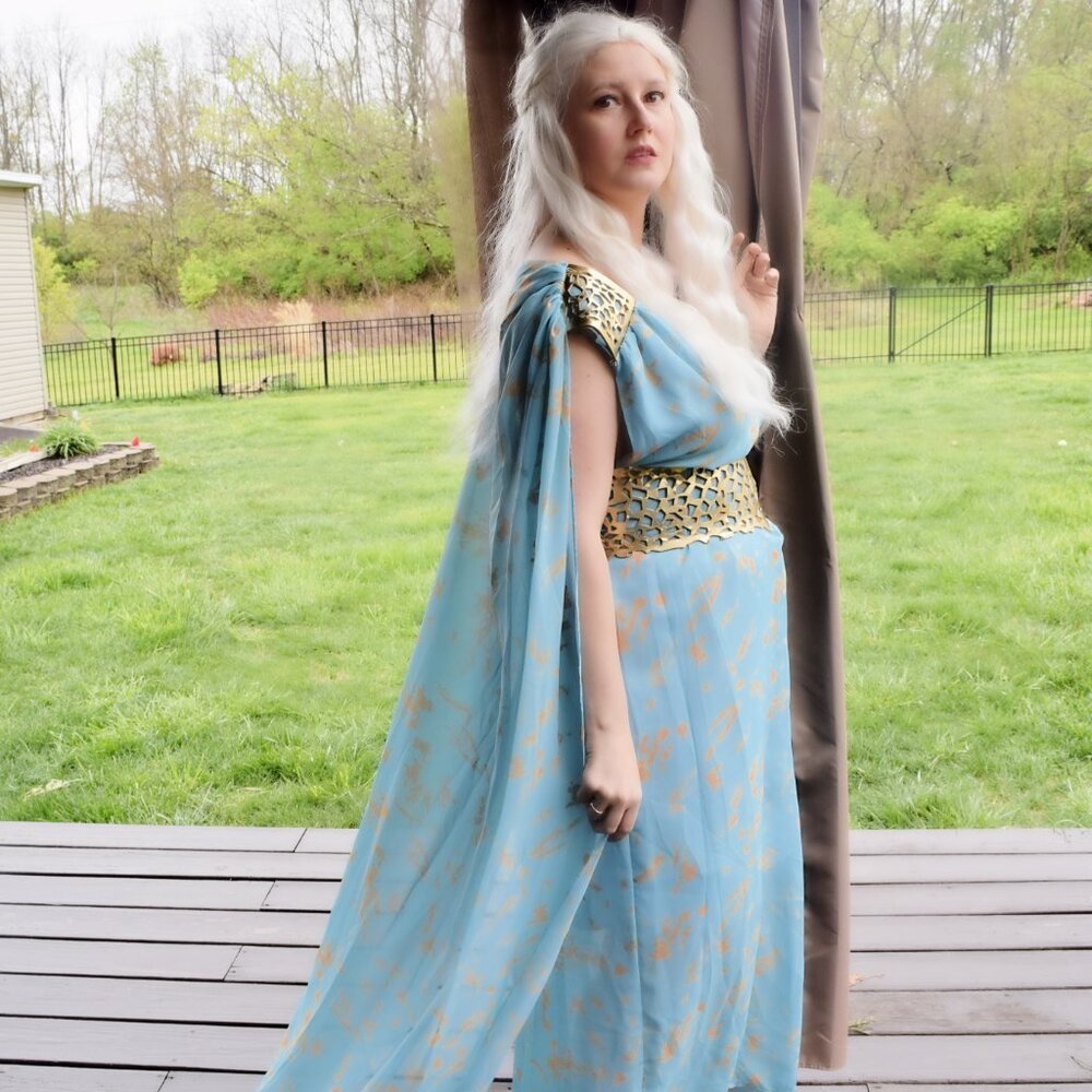 Cosplay Daenerys Targaryen Halloween Costume